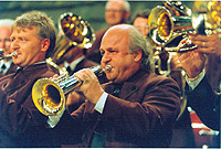 image: Ferenz Aszodi on trumpet